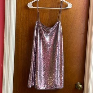 Free People Time to Shine Slip in Lilac